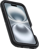 OtterBox iPhone 16 (Only) - Defender Series MagSafe Case - Black - Holster Clip Included - Built-in Magnets - Screenless - Rugged & Durable - with Port Protection - Non-Retail Packaging — 5
