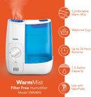 Vicks VWM845 Warm Mist Humidifier