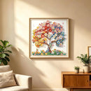 5D Diamond Art Kits for Adults Beginner,Colorful Tree Diamond Painting Kits | Flower Tree — 5