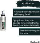 Collonil Carbon Lab Cleaning Foam 4.22 Fl Oz – Shoe Cleaner for sport shoes, Sneaker Cleaner for all materials, easy & quick to apply — 4