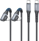 ToughTested 2FT USB to Lightning Cable, MFi Certified, 3A Fast Charge 5