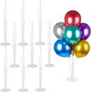 Voircoloria 9 Sets Balloon Stand Kits, Balloon Sticks Holder with Base for Table Graduation Birthday Baby Shower Gender Reveal Party Decorations | 9 Pack — 1