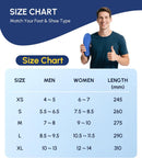 Cloudflo Plantar Fasciitis Insoles Men Women, Heavy Duty High Arch Support - Dark-blue — 5