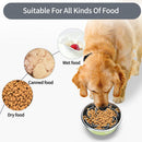 Slow Feeder Dog Bowls Insert,Third Generation upgradedSuper Firm Eating Bowl（Cuttable） for Large Breed and Medium Small Size Compatible with Regular Elevated Metal Glass Dog Bowl (Gray) — 4