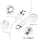 iPhone Duo 18 17 16 15 Charger 2+2Pack USB C Charger Block with 6FT Cable photo 6