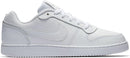 Nike Men's Ebernon Low Basketball Shoe - White/White — 4