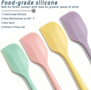 4 PCS Mini Silicone Spatulas 8.2 Inch Rubber Spatula,Nonstick Cookware — 3