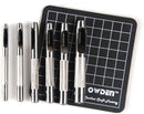 OWDEN 6 Pcs Leather Hollow Hole Punch Set with a Cutting Mat(1/8"-5/16") | 6 Pieces — 1