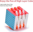 BestCube 7x7 Cube Stickerless QY Toys 7x7x7 Speed Cube Puzzle Gifts Toys(67mm) — 3