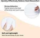 4 Counts Heel Cushion Cups for Plantar Fasciitis Relief, Silicone Gel Heel Pad for Sore Heel Pain, Heel Support Insoles for Bone Spur & Achilles Tendonitis Shock Absorbing, 2 Clear — 3