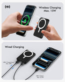 podoru for Magsafe Power Bank, 10000mAh Slim Magnetic Portable Charger photo 3
