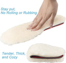 Endoto Sheepskin Insoles for UGG Replacement Inserts Soles - Red — 4