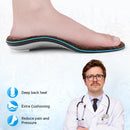 VALSOLE Heavy Duty Support Pain Relief Orthotics - 220+ lbs Plantar Fasciitis High Arch Support Insoles for Men Women, Flat Feet Orthotic Insert, Work Boot Shoe Insole, Absorb Shock with Every Step - MEN 7-7 1/2 | WOMEN 9-9 1/2--(261mm) / Brown — 4