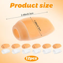 Dimeho 12 Pcs Bunion Cushion Protector,Bunions Corrector Pads,Bunion Guards | Clear Skin Color — 2