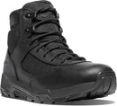 Danner Sonic Side Zip 6" Military Boots for Men, Abrasion Resistant Leather - Black — 6