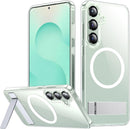 SPIDERCASE for Samsung Galaxy S25 Plus Case, Built-in Stand, Clear — 1