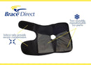 Air CAM Walker Boot Tall + Ankle & Foot Ice Pack Cold Wrap — 6