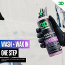 3D Wash N Wax Car Wash Soap - pH Balanced, Easy Rinse, Scratch Free Soap with…