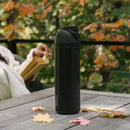 Owala FreeSip Stainless Steel Water Bottle 32 oz Very, Very Dark — 6