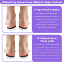 Svowin 3 Layers Adjustable Supination Overpronation Insoles, Anti-Slip Medial Lateral Heel Wedge Insoles for Foot Alignment, Knee Pain, Bow Legs, Osteoarthritis (Black, L: W 8-12/ M 7.5-14) — 5