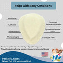 Dr. Jill's Foot Pads, YJ10-2045, Metatarsal Pad Skived 1/4" Felt (12 Pack) Ball of Foot Pad 5
