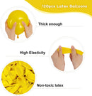 RUBFAC Yellow Balloons 120pcs 12 Inch Party Latex Balloon — 3