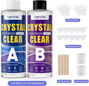TQELFSS Epoxy Resin Kit 8 OZ, Clear Epoxy Resin (4 OZ×2), Fast Curing, Self Leveling, No Yellowing Casting Resin for… — 7