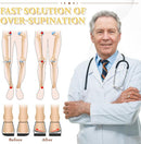 BIGGCOOL Corrective Insoles for Supination & Over-Pronation, Orthotics Medial & Lateral Heel Wedge Inserts for Foot Alignment, Bow Legs, Knee Pain (Black-2 Layers, L: Women 8-12/Men: 7.5-13) — 5