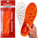 Original Stepprs Comfort Shoe Insoles for Men Women Adjustable Size 4D Memory Foam Cloud Soles Arch Support Improved Posture (Orange, US Men 7.5-10.5) — 1