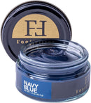 FootFitter Premium Shoe Cream Polish with Carnauba Wax (Made in USA) 1.5 oz | Navy Blue — 1