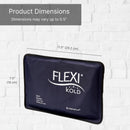 FlexiKold Gel Soft Flexible Ice Packs for Injuries - Reusable Freezer Cold Pack, Cold Compress & Cooling Gel Pad for Face, Shoulder, Hip, Leg, Arm, Ankle & Foot Injury - Medium - 7.5” x 11” — 7