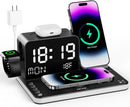 Acer Gadget 7-in-1 Wireless Charging Station Charger Stand for Multiple Devices for Apple - iPhone 17 16 15 14 13 12 Pro Max Apple Watch Airpods, Wireless iPhone Charger Station with Bluetooth TimeSyn photo 1