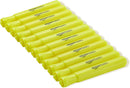 Amazon Basics Tank Style Highlighters, Chisel Tip, Bible Highlighter, Office and School Supplies, 12 Pack, Yellow — 4