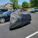 Motorcycle Cover Waterproof, Outdoor Motorbike Cover with Lock-Holes, All…