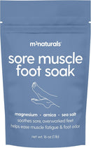 Sore Muscle Foot Soak with Arnica, Eucalyptus & Peppermint,16 oz by M3 — 1