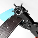 Leather Hole Punch,Belt Hole Puncher for Leather, Revolving Punch Plier Kit for Watches, Handbags, Punch Tool for Belts Diameter : 4.5/4 /3.5/3/2.5/2mm. | 17oz — 2
