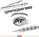 Pentel Graph Gear 1000 Automatic Drafting Pencil, 0.7mm Lead Size, Blue Barrel, 1 Each (PG1017C) | 1 Pack — 8