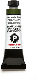 DANIEL SMITH 284600197 Extra Fine Watercolor 15ml Paint Tube, Green Apatite Genuine, 0.5 Fl Oz (Pack of 1) — 1