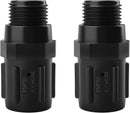2pcs Drip Irrigation Pressure Regulator 25 PSI, 3/4" Male Female Thread — 1