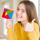 ArtCreativity Wooden Tangram Puzzles for Kids, 7 Colored Pieces, Educational Brain Teaser, Learning Toy for Boys and Girls, Party Favor, 6-Pack — 5
