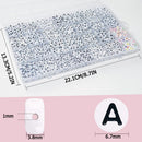 YMSDZHL Alphabet Beads A-Z 1300Pcs Letter Bead for Bracelet Jewelry Making — 4