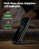 INIU Wireless Charger, 15W Fast Wireless Charging Phone Station with LED photo 3