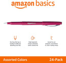 Amazon Basics Felt Tip Marker Pens, Assorted Colors, No-Fray Felt Tip, Smear-Proof, for Writing, Drawing, Journaling and Note Taking, 24-Pack | 1 Count (Pack of 24) — 2