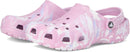 Crocs Unisex Adult Classic Marbled Tie-dye Clogs – Hydrangea/Multi — 1