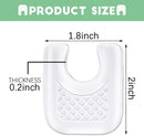 Funtery 20 Pcs Callus Pads for Feet, U Shaped Gel Foot Pads Waterproof 2