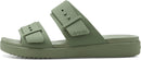 Crocs Women's Brooklyn Buckle Low Sandals – Cargo — 4