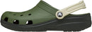 Crocs Unisex Adult Classic Retro Sport Slip On Clogs – Army Green — 4