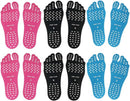 Beach Foot Pads Barefoot 6 Packs for Barefoot Lovers, Invisible Adhesive Stick on Feet Pad Soles for Beach, Swimming Pool, Spa, Hot Sand, Walking, Water Sport Party. (S-6Packs) 1
