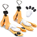 2PCS Professional Boot Shoe Stretcher Wide Feet for Men Women, Shoe Expander Widener Adjustable Length & Width | yellow — 1