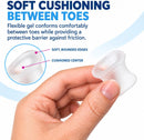 PediFix Visco-Gel Toe Spacers, Large - Gel Separators for Crowded Toes 3